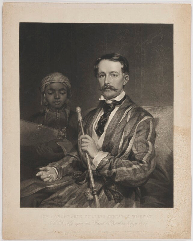 Sir charles augustus murray and an unknown boy npg d39108