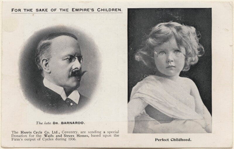 Thomas john barnardo and an unknown child npg x198180