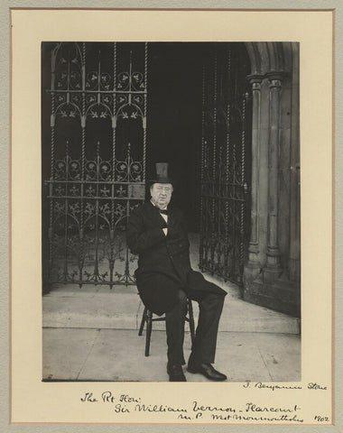 Sir William Vernon Harcourt NPG x20356