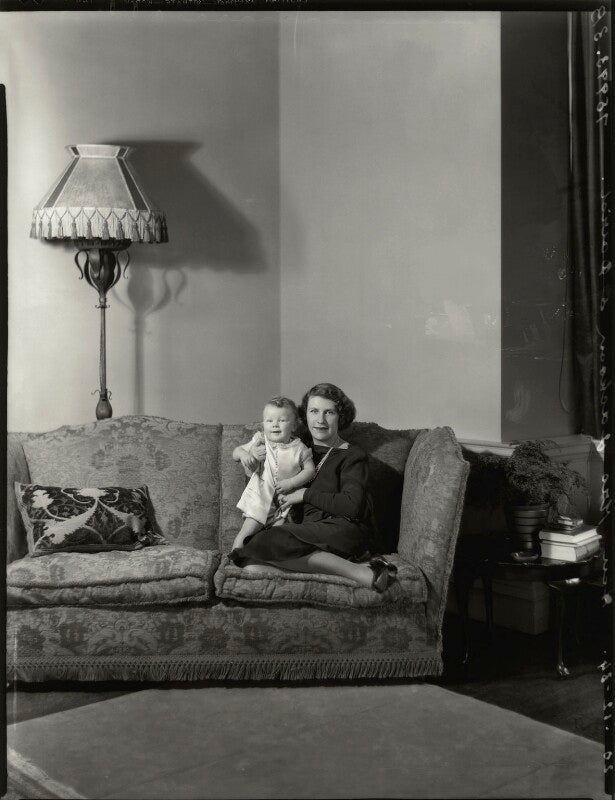 Hon. stella maria glyn wynn and her son david jackson npg x151249