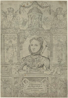 Queen Elizabeth I (Frontispage to Compendiosa totius anatomie delineatio, ære exarata / per Thomam Geminum) NPG D25026