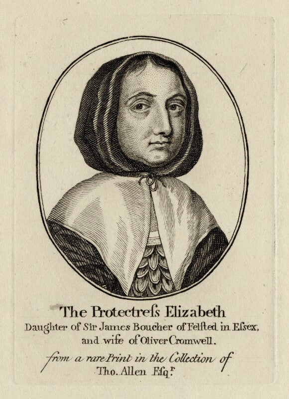 Elizabeth cromwell (née bourchier) npg d28739