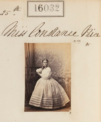 Miss Constance Price NPG Ax63958