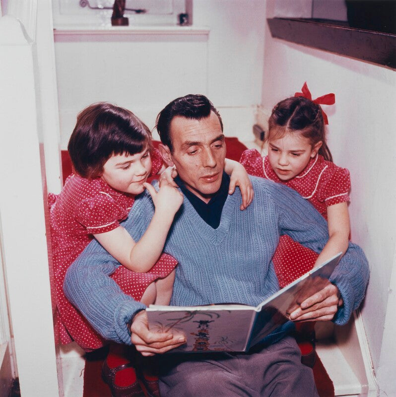 Eric Sykes with his daughters, Susan Sykes and Catherine ('Kathy') Sykes NPG x136315