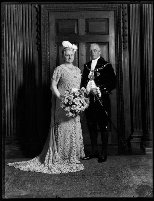 Lilian louisa (née ionn), lady collett; sir charles henry collett, 1st bt npg x151112