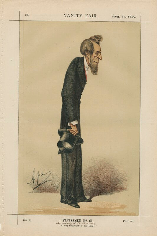 (william) henry lytton earle bulwer, baron dalling and bulwer ('statesmen no. 61.') npg d43446