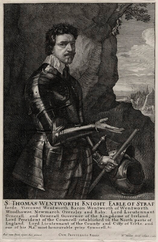Thomas wentworth, 1st earl of strafford npg d26590