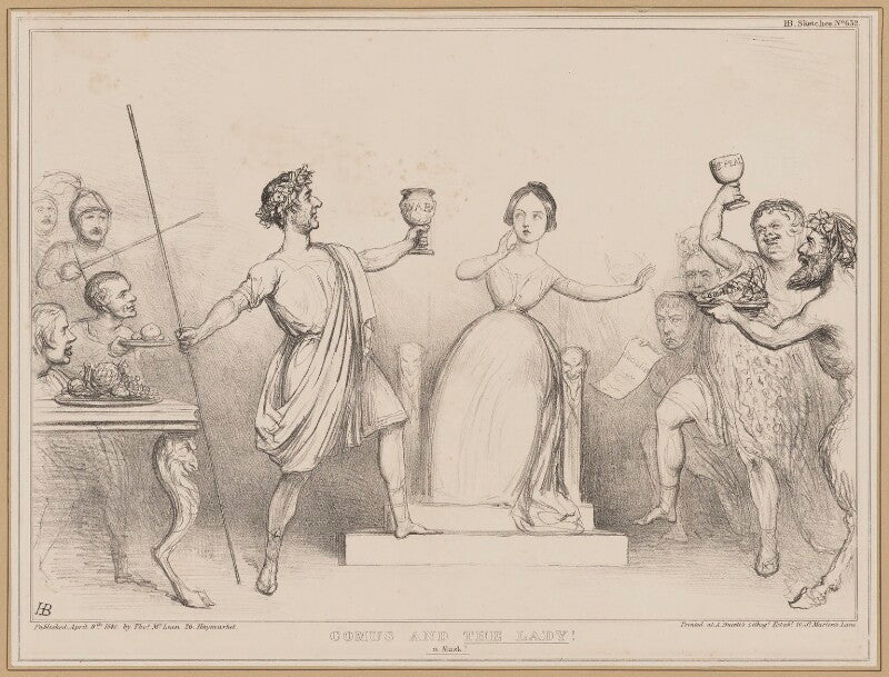 Comus and the lady npg d46357