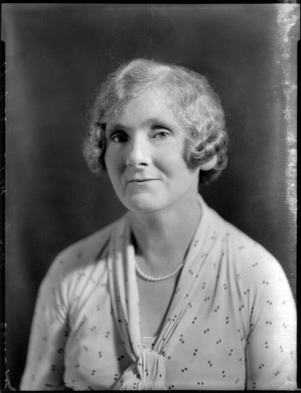 Christine emily (née board), lady vincent npg x151711