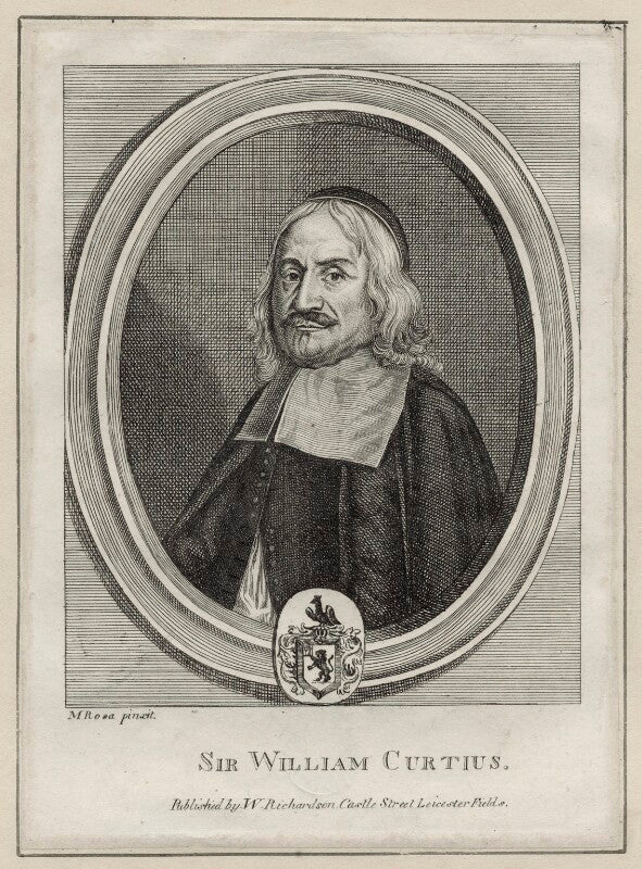 Sir william curtius, 1st bt npg d30741
