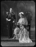 Sir Lionel George Preston; Emily Elizabeth (née Bryant), Lady Preston NPG x124028