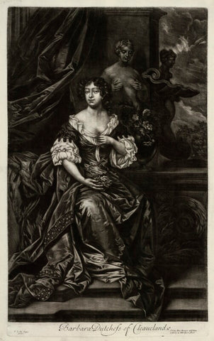 Barbara Palmer (née Villiers), Duchess of Cleveland NPG D11405