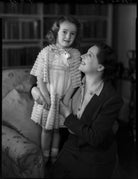 Angela Baddeley; Juliet Lavinia Hart (née Byam Shaw) NPG x81322