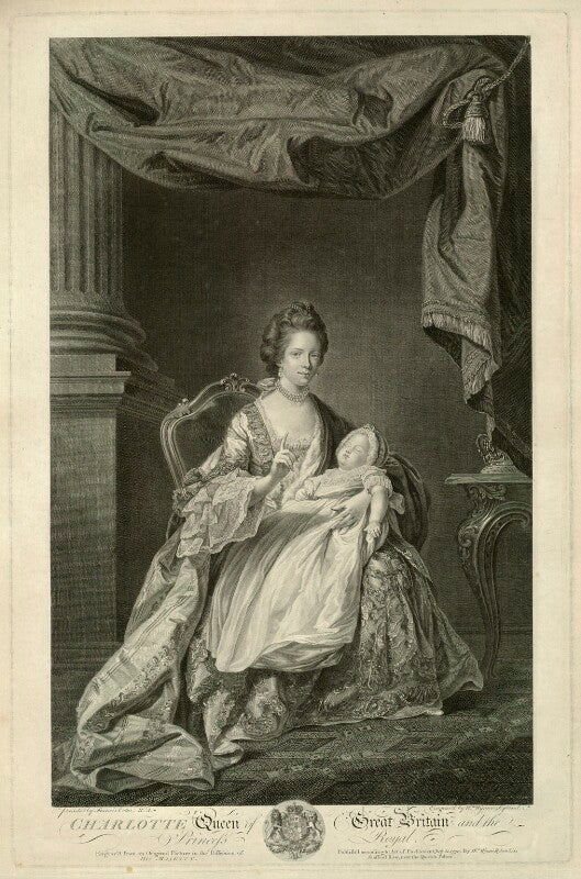 Charlotte of Mecklenburg-Strelitz; Charlotte Augusta Matilda, Princess Royal NPG D33076