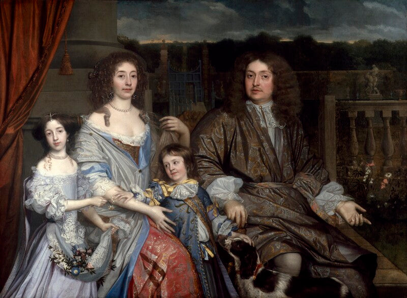 The family of sir robert vyner npg 5568