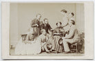 Family group including Hon. Georgina Louisa Mostyn, Hon. Frances Sarah Whittuck (née Butler), Robert Balfour Stewart and Frances Penelope (née Rawson), Viscountess Mountgarret NPG Ax46293