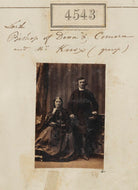 Catherine Delia Knox (née Fitzgibbon); Robert Bent Knox NPG Ax54555