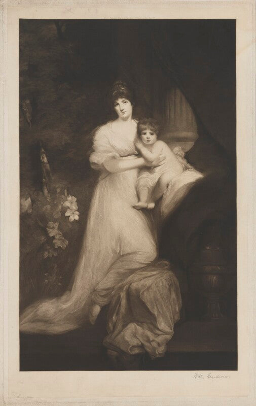 Jane elizabeth harley (née scott), countess of oxford; jane elizabeth bickersteth (née harley), lady langdale npg d39490