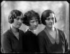 (Helen) Elizabeth (née Blades), Lady Russell; Hon. Janet Mary McBeath (née Blades); Hon. Margaret Agnes Wyatt (née Blades) NPG x124471