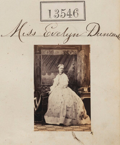 Miss Evelyn Duncombe NPG Ax63179