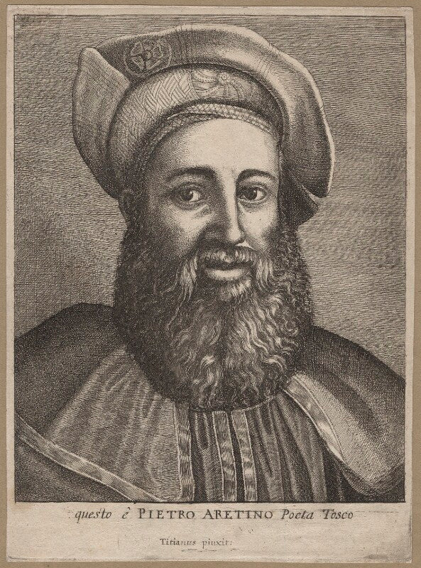 Pietro aretino npg d9594
