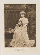 Ruth Evelyn Burns (née Cavendish-Bentinck) NPG Ax161337