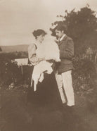 Sylvia Jocelyn Llewelyn Davies (née Du Maurier); George Llewelyn Davies; Arthur Llewelyn Davies NPG Ax45603