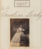 Hon. Caroline Elizabeth Molyneux (née Lawley) NPG Ax64428