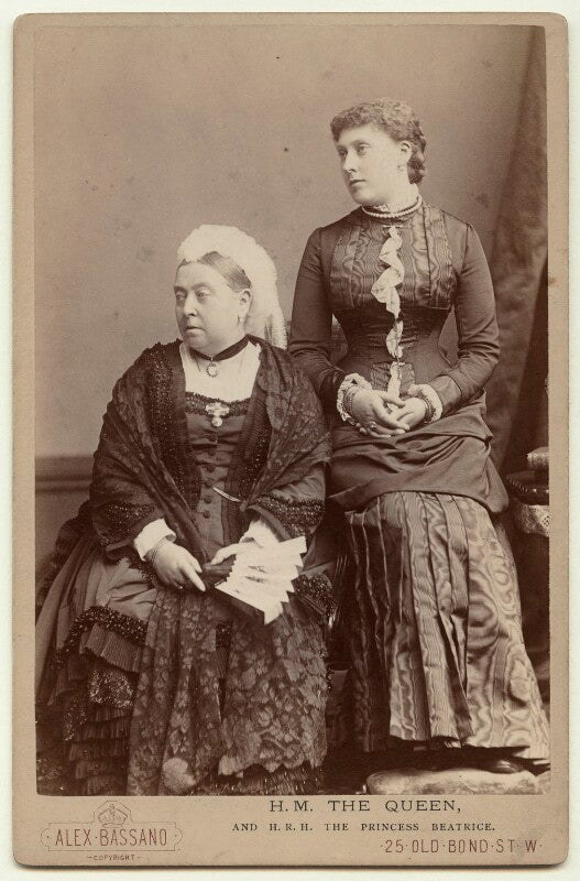 Queen victoria; princess beatrice of battenberg npg x32717