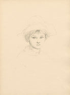 'Miss Madeline Bourke' (possibly Norah Mary Madeleine Lindsay (née Bourke)) NPG D23396