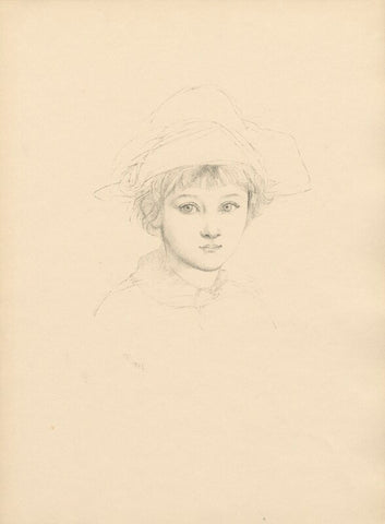 'Miss Madeline Bourke' (possibly Norah Mary Madeleine Lindsay (née Bourke)) NPG D23396