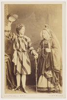 Harriet Pelham as Prince Lollius; Clara Selby (Sarah Susannah Selby) as Rumpelstiltskin's grandmother in 'Rumpelstiltskin' NPG x21755