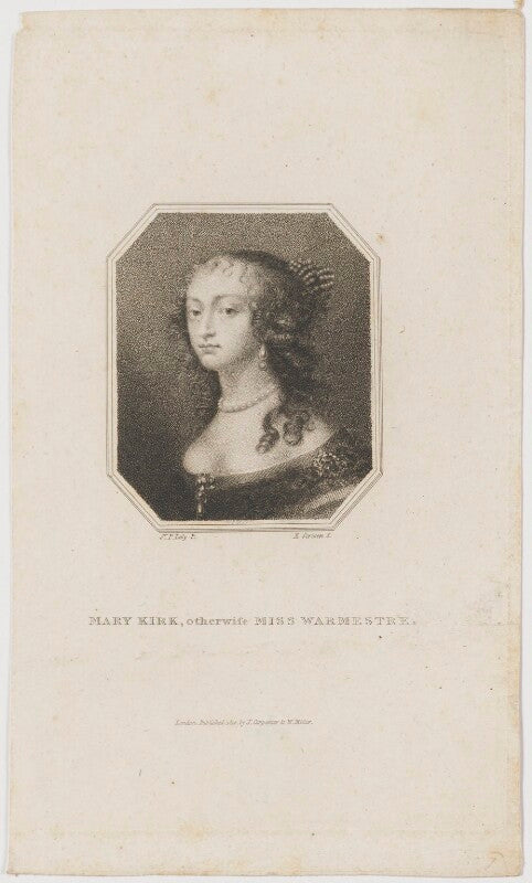 Mary (née kirke), lady vernon npg d30584