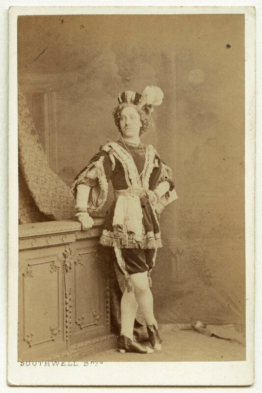 Harriet pelham as prince lollius in 'rumpelstiltskin' npg x21753