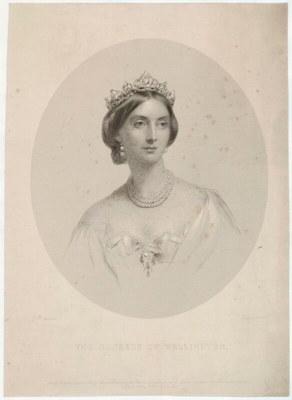 Elizabeth wellesley (née hay), duchess of wellington npg d37640