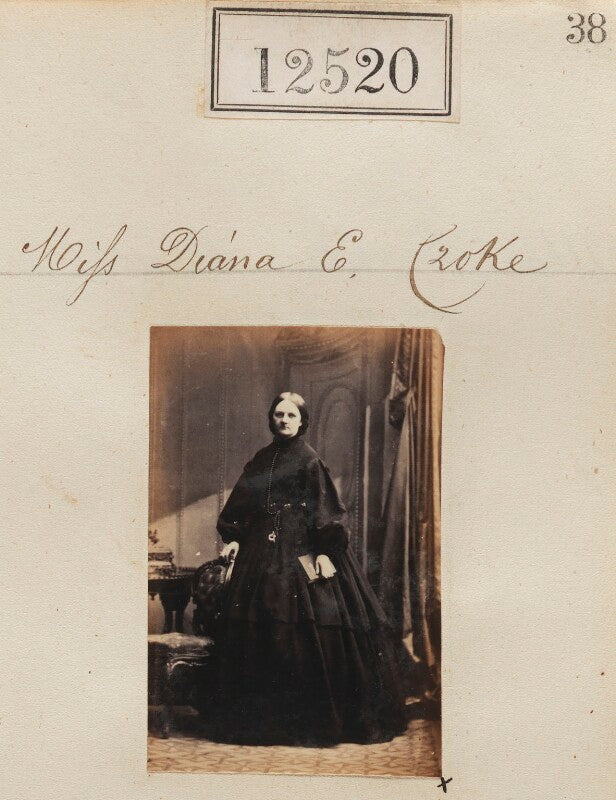 Miss diana e. croke npg ax62169