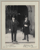 Sir Ernest Francis Swan Flower; Harry Hananel Marks NPG x134988