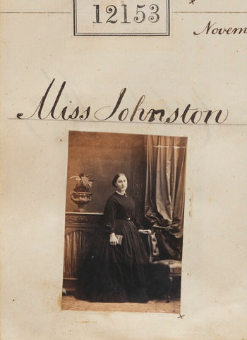 Miss Johnston NPG Ax61825