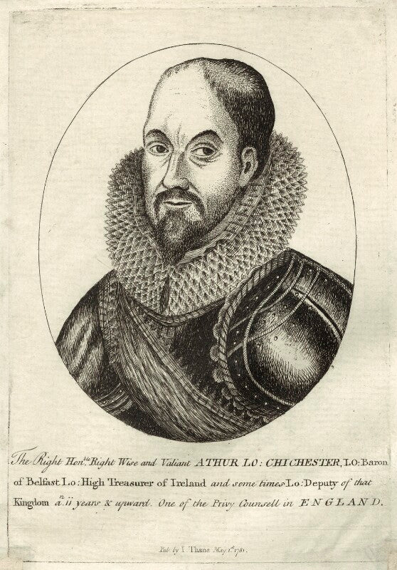 Arthur chichester, baron chichester npg d26115