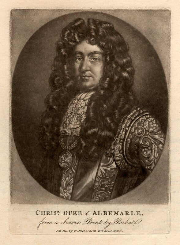 Christopher monck, 2nd duke of albemarle npg d326