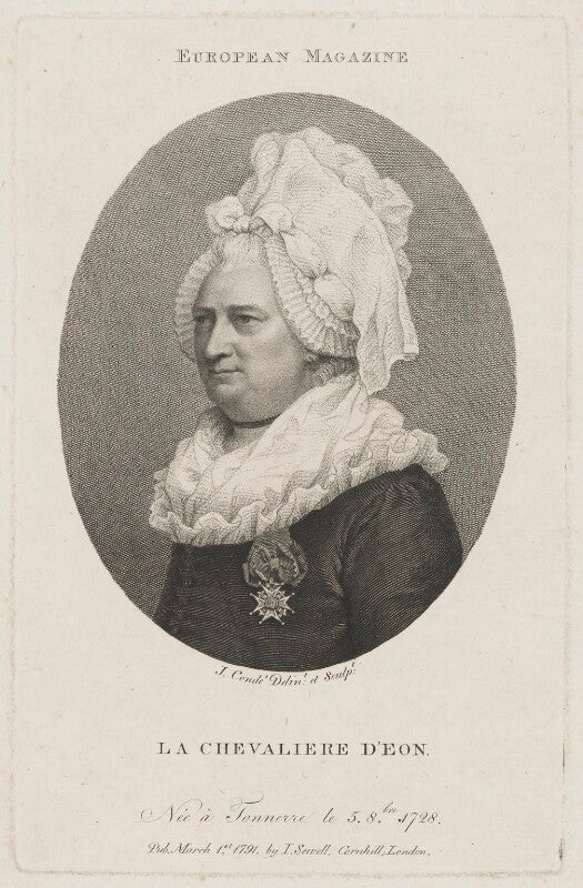 Chevalier d'eon npg d48169