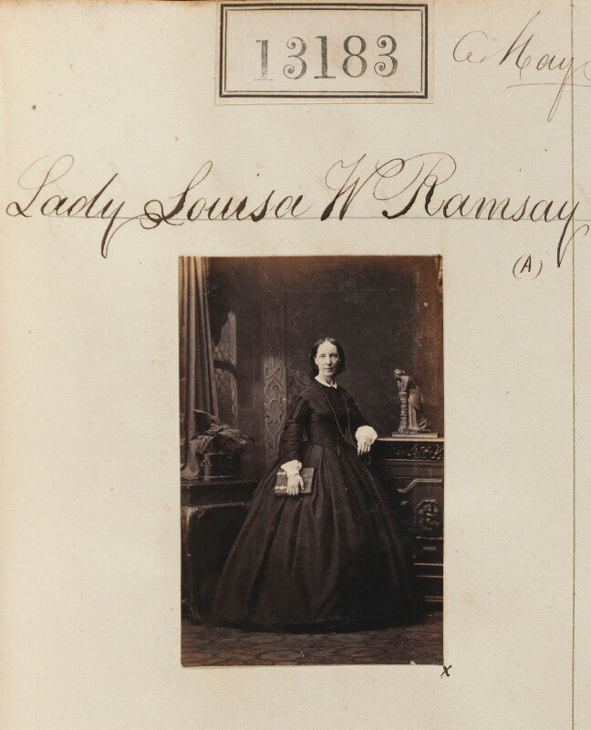 Lady louisa jane wardlaw ramsay (née hay) npg ax62816