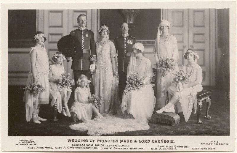 'wedding of princess maud & lord carnegie' npg x193124
