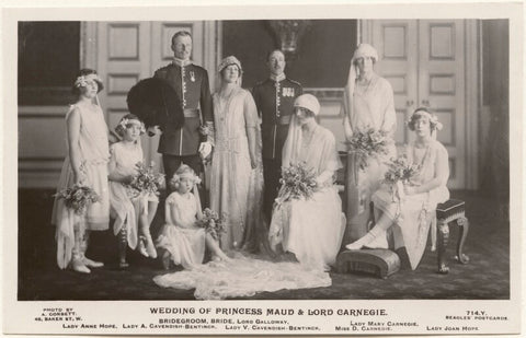 'Wedding of Princess Maud & Lord Carnegie' NPG x193124