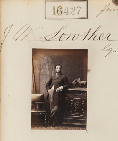 Mr J.W. Lowther NPG Ax64340