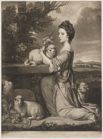 Mary (née Leslie), Countess of Portmore NPG D40382
