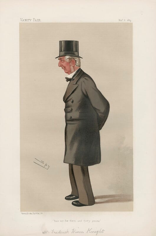 Frederick winn knight ('statesmen. no. 454.') npg d44199