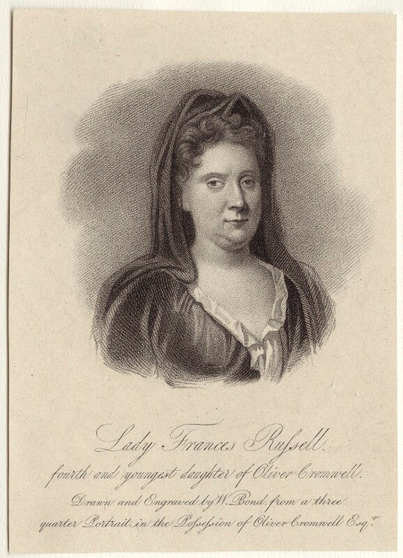 Frances russell (née cromwell), lady russell npg d29183