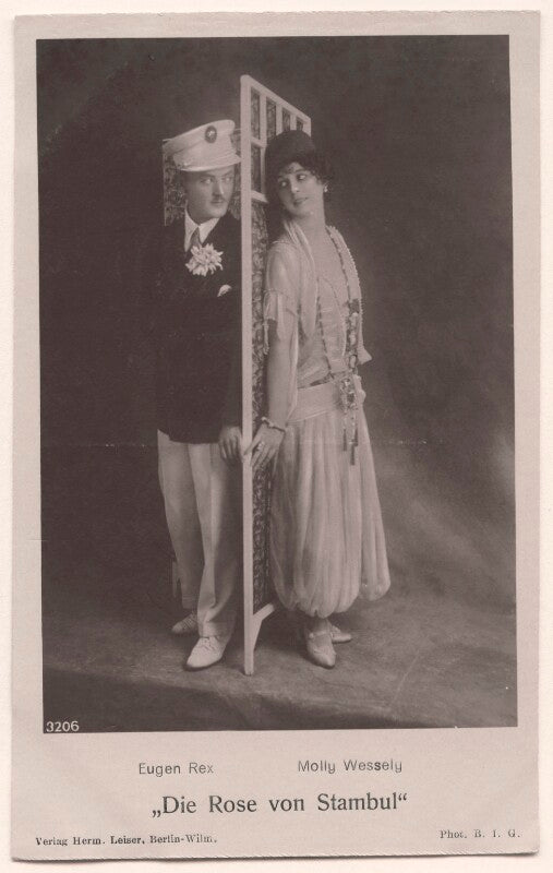 Eugen rex and molly wessely in 'die rose von stambul' npg x139942