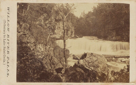 'Willow River Falls (Tributary to Lake Saint Croix)' NPG Ax68173